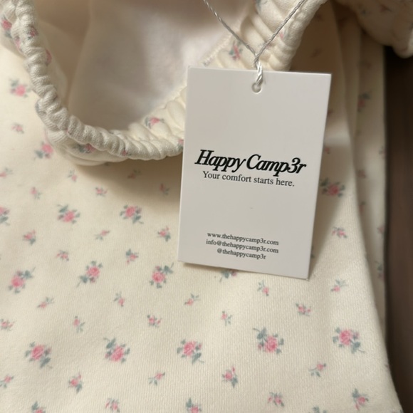 Happy Camp3r Vintage Flower Sweatpants size Medium NWT - Picture 7 of 7